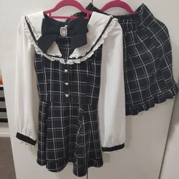 리즈리사 블랙 셋업 LIZLISA 지뢰계
