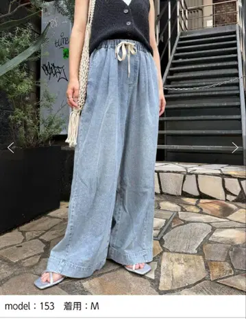 완판템! 1회 사용 스타일업 부드러운 와이드 이지 팬츠