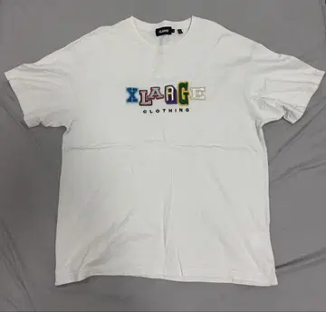 XLARGE 화이트 티셔츠 L 사이즈