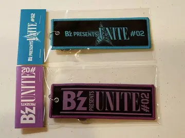 B'z PRESENTS UNITE #02 플라이트 택 블루 퍼플