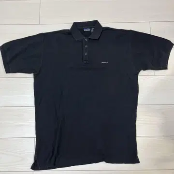 Patagonia 남성용 S 피케 셔츠 블랙