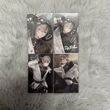 니지산지 ChroNoiR 메탈릭 카드 폴라로이드 카즈