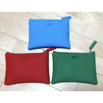 터키항공 어메니티 파우치 LACOSTE 3세트