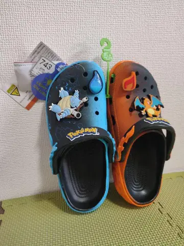 포켓몬 샌들 리자몽 꼬부기 26cm