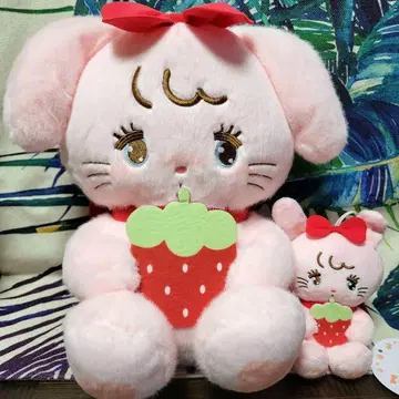mikko 딸기 BIG 봉제 인형 마스코트