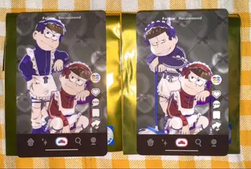 오소마츠 6쌍둥이 저리 메이드 컬렉션 카드 장남 후드티