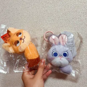 주토피아 디즈니 중국 한정판 봉제 인형 닉 주디 굿즈