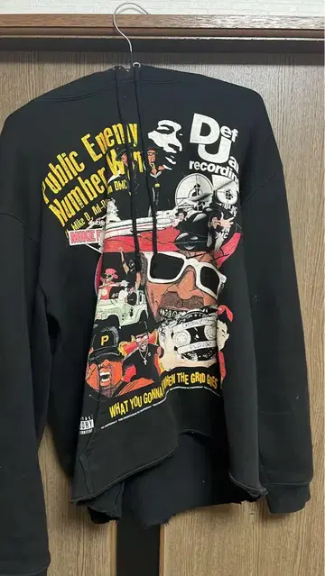 Public Enemy Def Jam 후드티