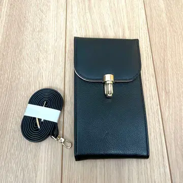 스마트폰 숄더백 블랙