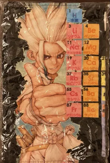 Dr.STONE 닥터 스톤 센쿠 주기율표 타월