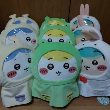 치이카와 (먼작귀) 비오는 날 BIG 봉제 인형 컴플리트 세트