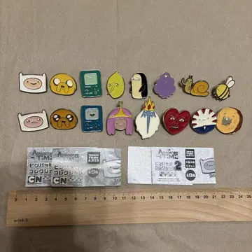 Adventure Time 핀 배지 세트 가챠