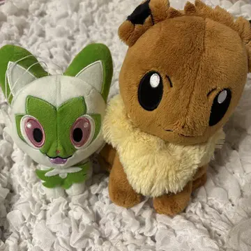 이브이 냐오하 봉제 인형 세트