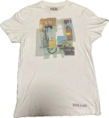 고급 새상품급 RUEHL NO.925 그래픽 티셔츠