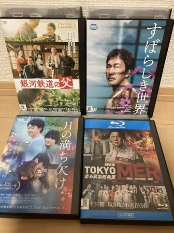 은하철도의 아버지 달의 차고 기울음 일본 영화 DVD