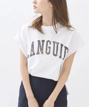 Plage Cut off logo 티셔츠