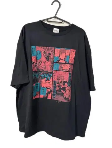 나의 히어로 아카데미아 키리시마 에이지로 빅 실루엣 티셔츠