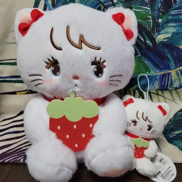 mikko 딸기 BIG 봉제 인형 마스코트