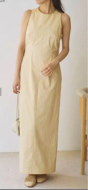 plage lady dress 베이지