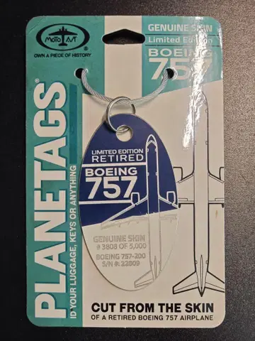 델타 항공 Planetags B757 콤비 컬러