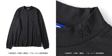 블루 록 x 라이트온 이토시 린 모크넥 롱T