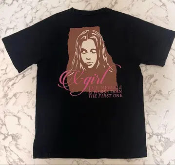 X-girl 티셔츠