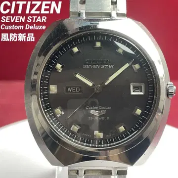 정품 유리 새상품급 CITIZEN 세븐스타 커스텀 디럭스 손목시계