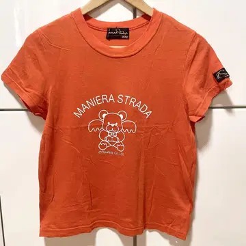 마츠다 세이코 MANIERA STRADA 오렌지 티셔츠