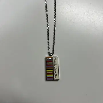 폴 스미스 스트라이프 목걸이