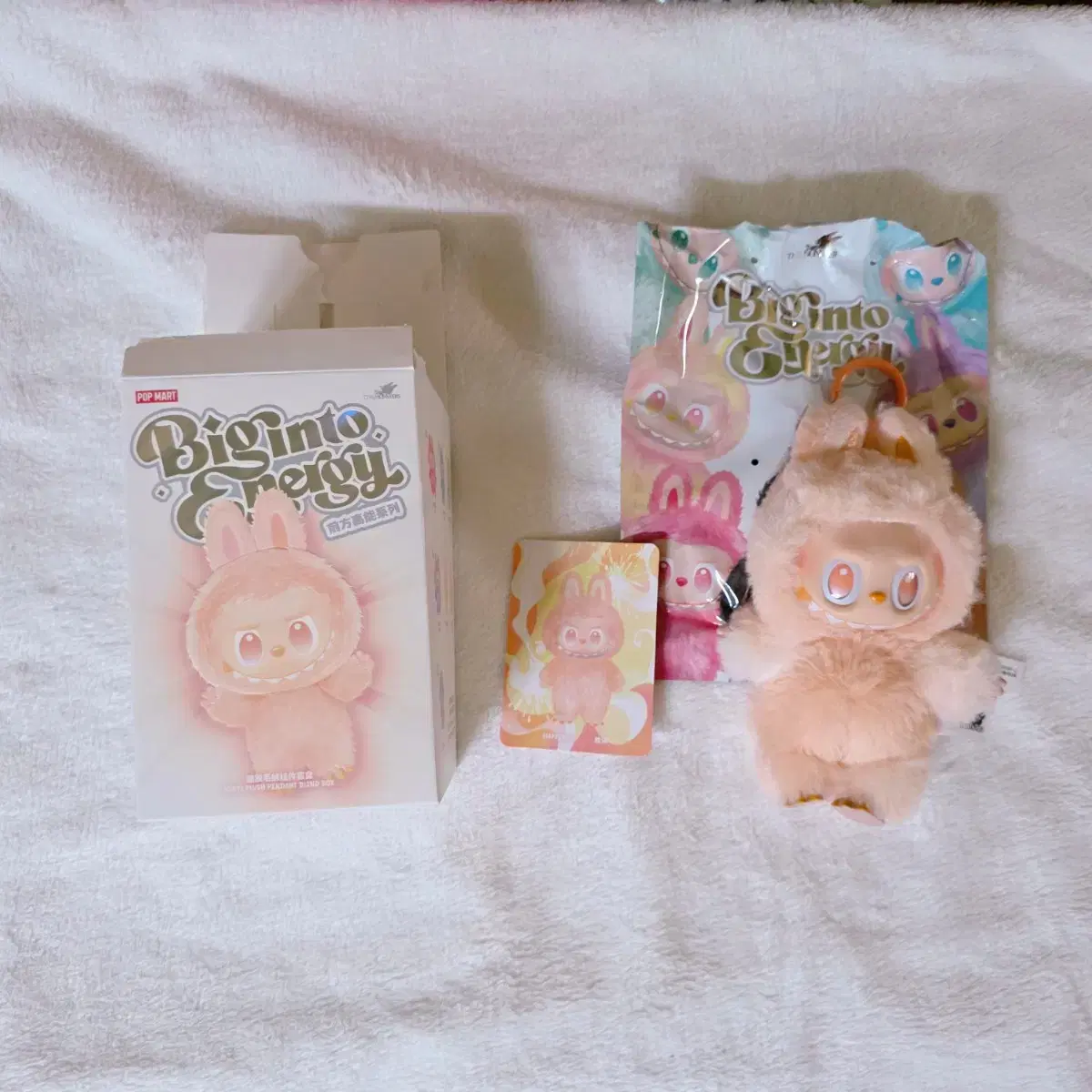 キーホルダー・キーリング POPMART LABUBU The Monsters Highlight Series Luck Keyring Buy POP MART Labubu LUCK Plush Keychain – Energy Series