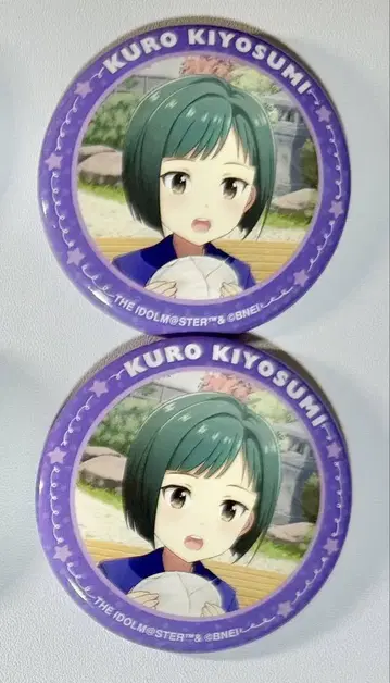 키요스미 쿠로 3개 SideM 리멤버 샷 리메쇼 캔뱃지
