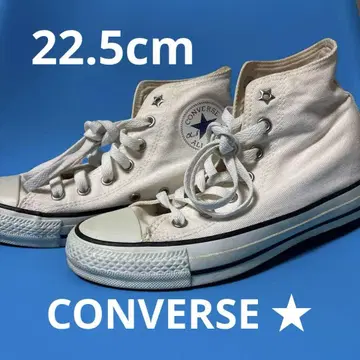 컨버스 ALL STAR ENAMEL HI 스니커즈 사이즈 23.5cm