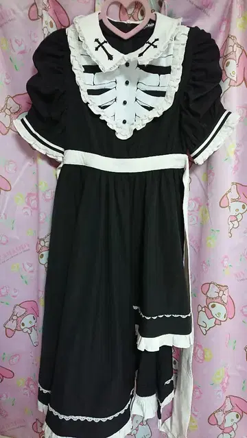 DimMoire 헛된 아지메 원피스 BLACK