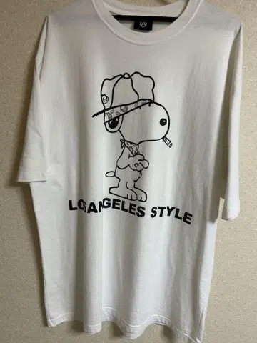 LA 갱스터 스누피 티셔츠 2XL
