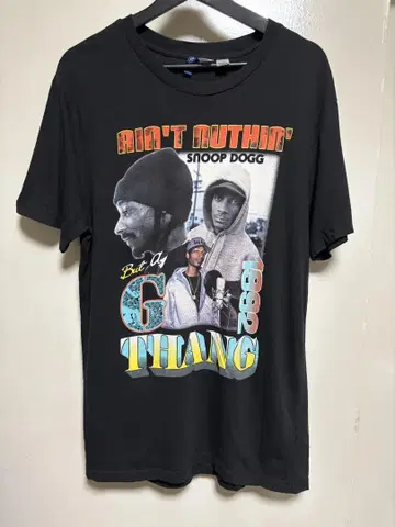 Snoop Dogg Ain't Nuthin' T셔츠 rapT H&M