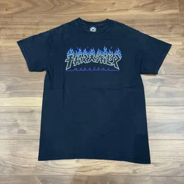 스페이드 택 THRASHER 티셔츠 M 블랙 NHS 00년대 90년대