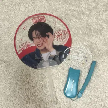 코무돗토 논프리 굿즈 응원봉 부채