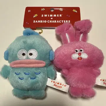 SWIMMER x 산리오 캐릭터즈 마스코트 홀더 세트