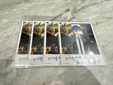 앙스타 사자나미 쥰 컬렉션 캔뱃지 혜택 벌스데이 카드 BDC BD