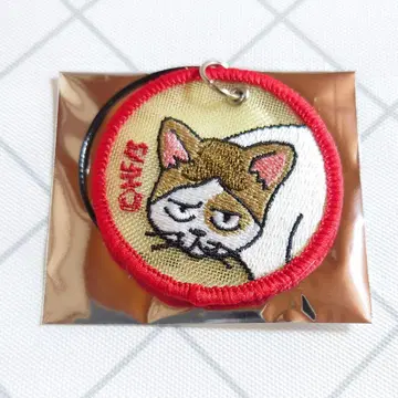 하이큐!! 메쉬 자수 키링 컬렉션 동물 & 모티브 Ver. 연마
