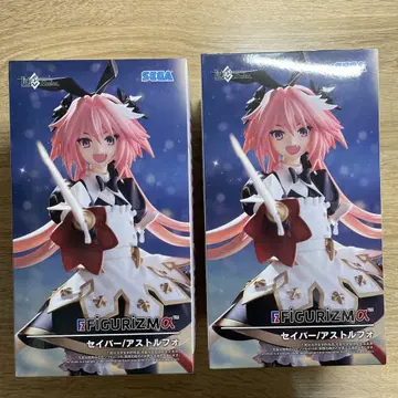 박스 있음 미개봉 FGO 세이버 아스톨포 FIGURIZUM 피규어 2개