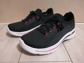 새상품급 SKECHERS 스케쳐스 슬립온 블랙 24.5cm