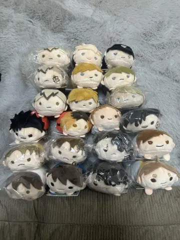 하이큐의 캐릭터 마스코트 봉제 인형