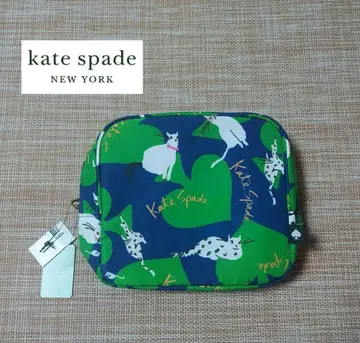 kate spade 케이트 스페이드 고양이 파우치 그린 미도리 새상품
