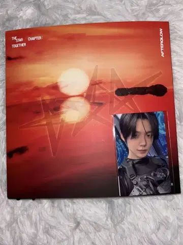 TXT 앨범 afterglow 영준 트레이딩 카드 Starlight