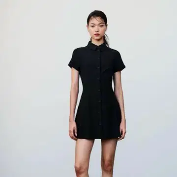 ZARA 카라 미니 원피스