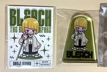 BLEACH 히라코 신지 아크릴 블록 & 특전 카드 메디코스