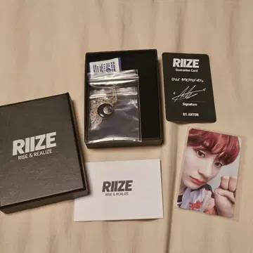 RIIZE 목걸이 포토 카드 세트 ANTON 앤톤