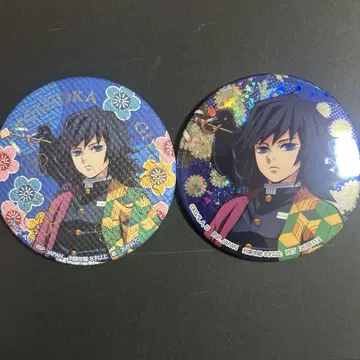 귀멸의 칼날 namco 와시풍 캔뱃지 홀로그램 캔뱃지