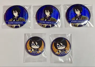 아이돌 마스터 SideM 사쿠라바 카오루 10th 캔뱃지